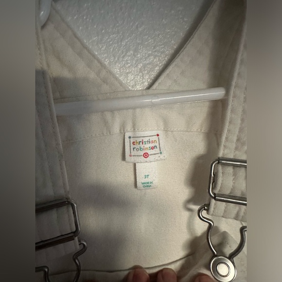 Christian Robinson x target wooly mammoth overalls. Size 3t - Picture 2 of 3